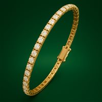 Bracelet Namuri TENNIS V in Or Diamante BR01-050V/G